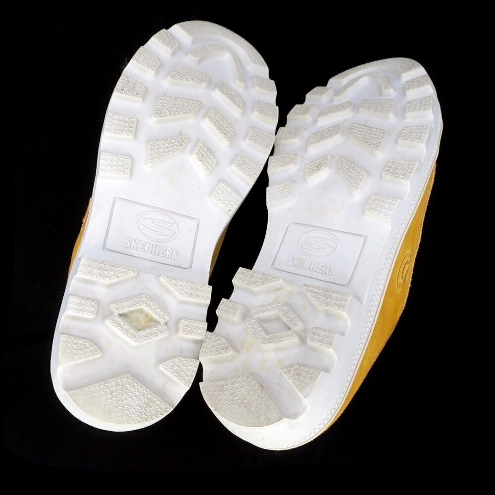 Skechers Roadies Cozy Goes Wheat Yellow Comfort Slip-on Shoes Women's 7.5 - Picture 3 of 4